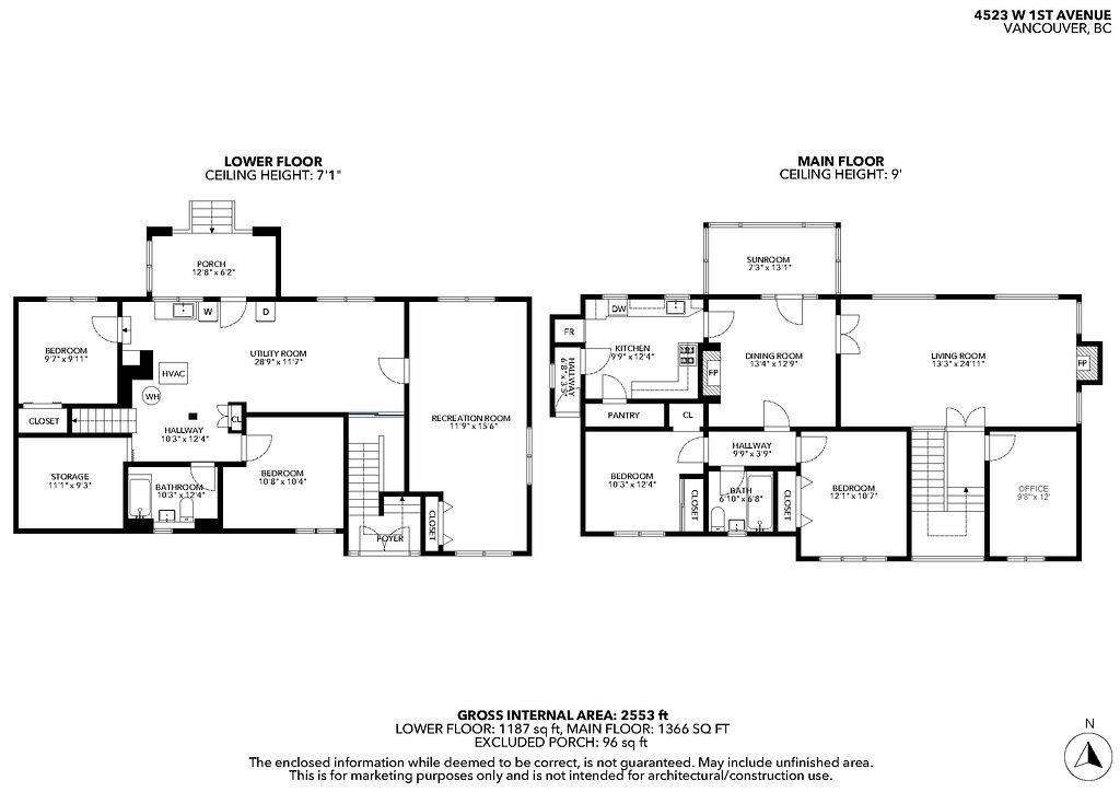 Garage Interior Photo of 4523 W 1st Avenue, Vancouver, BC