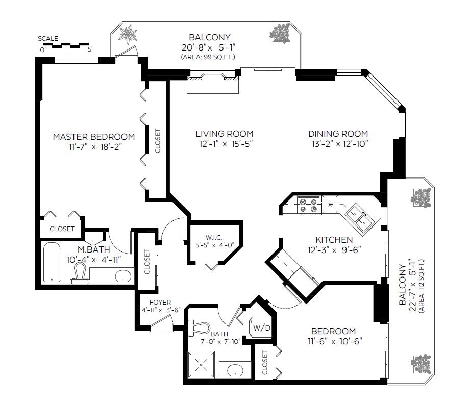 Backyard Photo of 501 728 Farrow Street, Coquitlam, BC