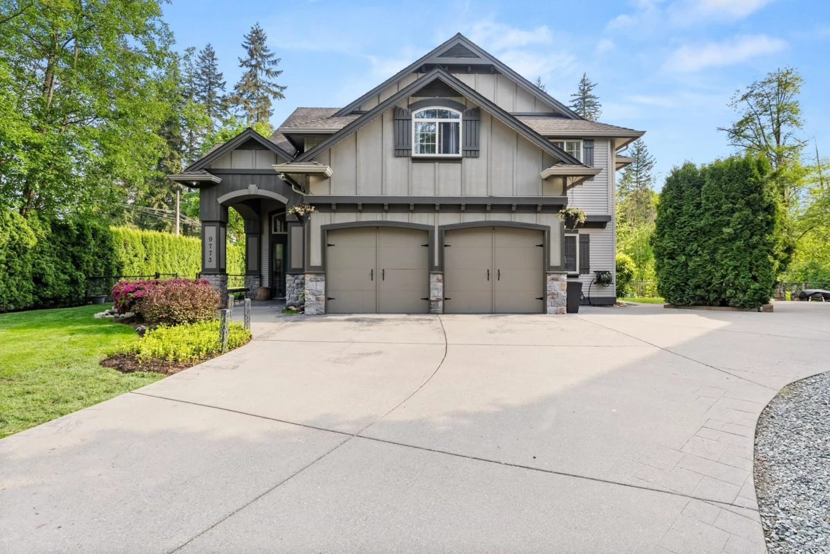 Exterior Rear Photo of 9773 208 Street, Langley, BC