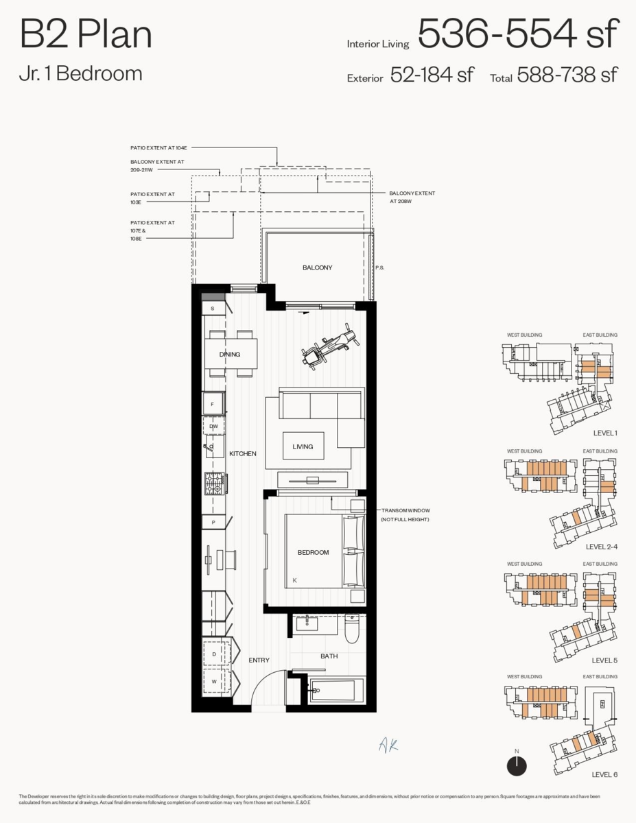 Bedroom 3 Photo of 509 2015 St. Johns Street, Port Moody, BC