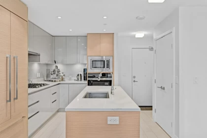 Kitchen Island Photo of 353 8575 Rivergrass Drive, Vancouver, BC