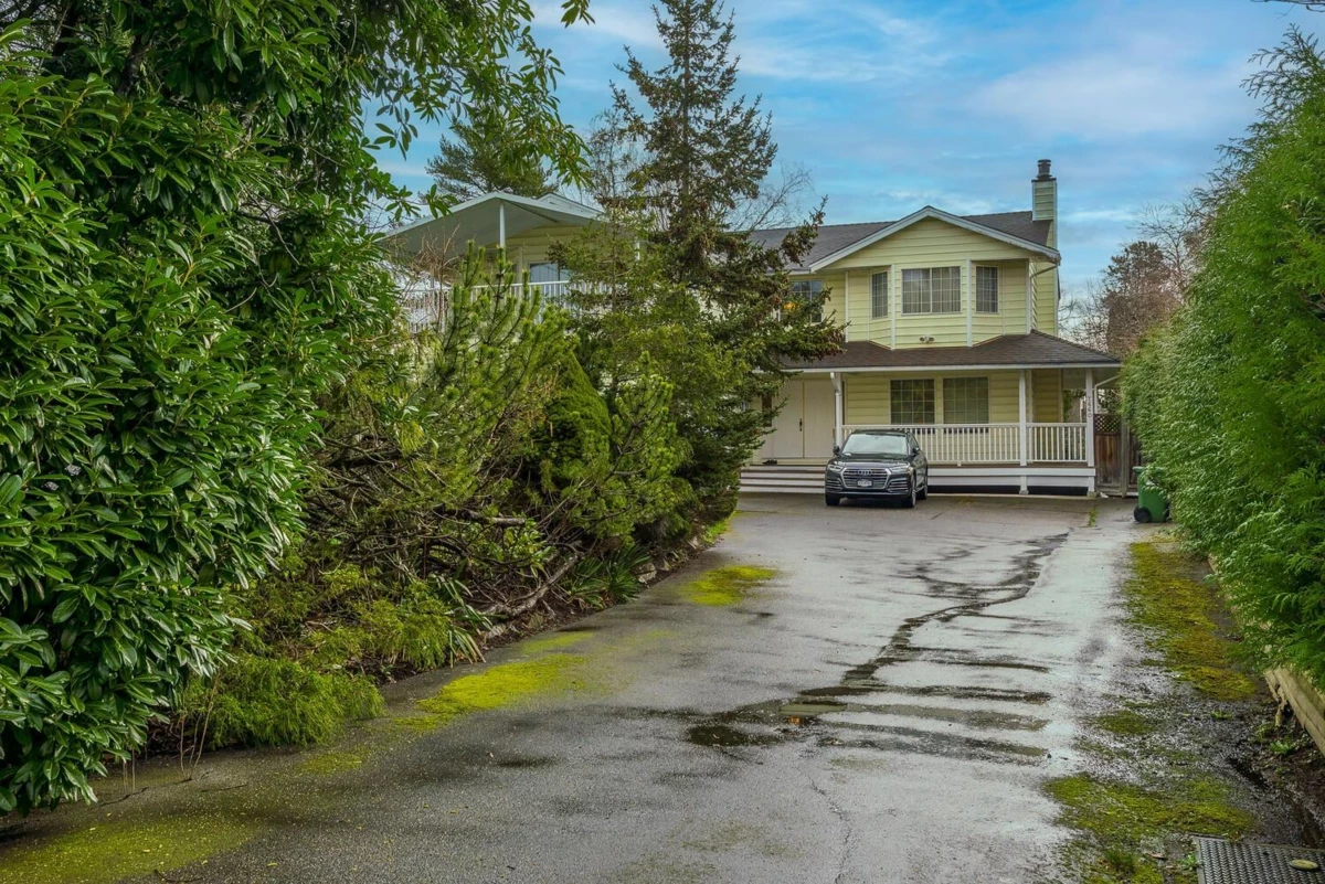 Exterior Rear Photo of 7660 Bridge Street, Richmond, BC