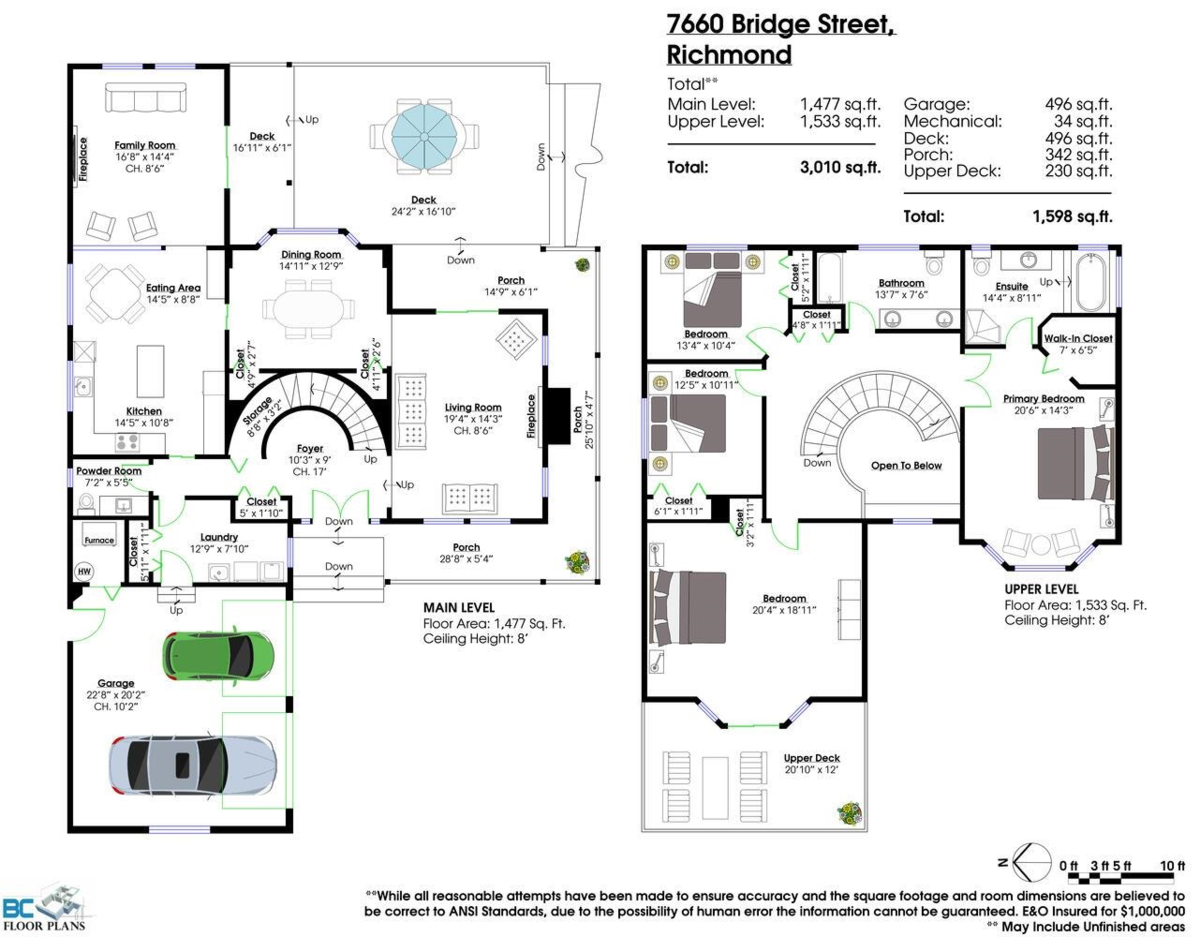 Garage Interior Photo of 7660 Bridge Street, Richmond, BC