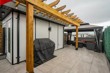 Outdoor Deck Photo of 15 19760 55 Avenue, Langley, BC