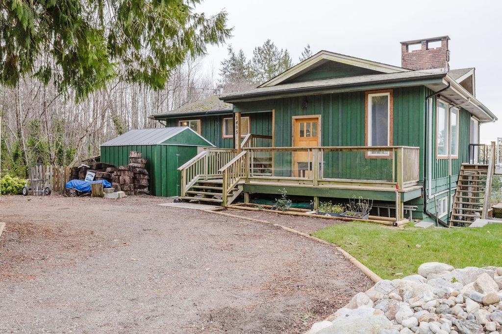 Exterior Front Photo of 1405 Velvet Road, Gibsons, BC