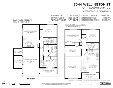 Guest Bathroom Photo of 3040 Wellington Street, Port Coquitlam, BC