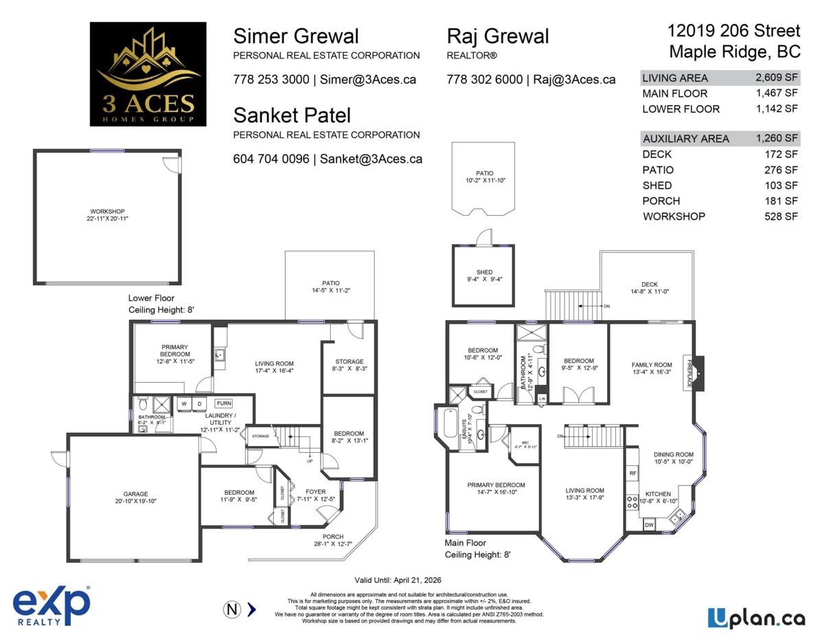 Outdoor Patio Photo of 12019 206 Street, Maple Ridge, BC