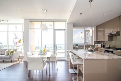 Kitchen Island Photo of 2602 6188 Wilson Avenue, Burnaby, BC