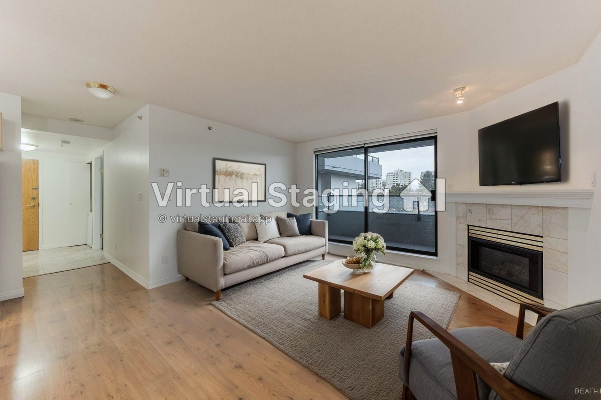 Exterior Rear Photo of 506 6611 Cooney Road, Richmond, BC