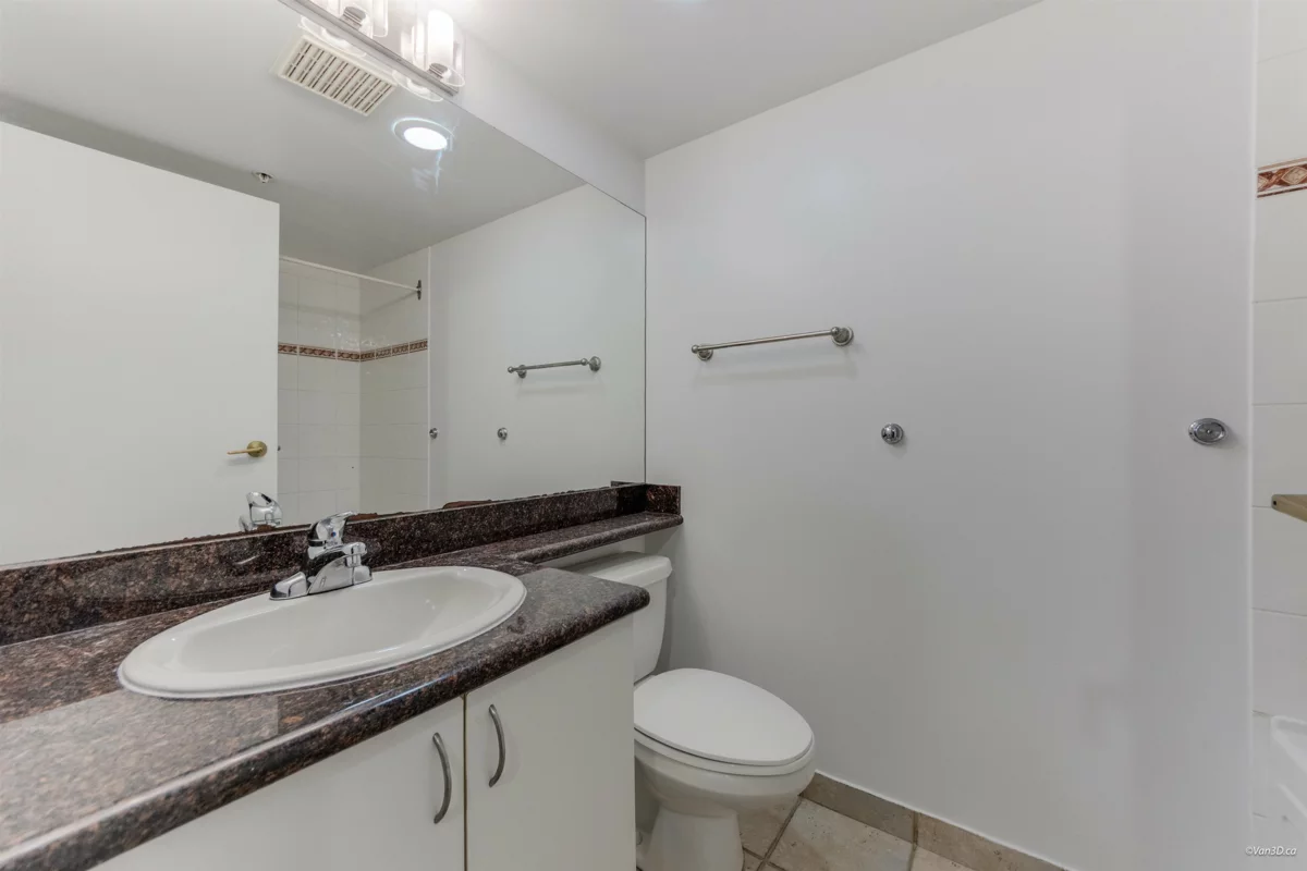 Guest Bathroom Photo of 506 6611 Cooney Road, Richmond, BC
