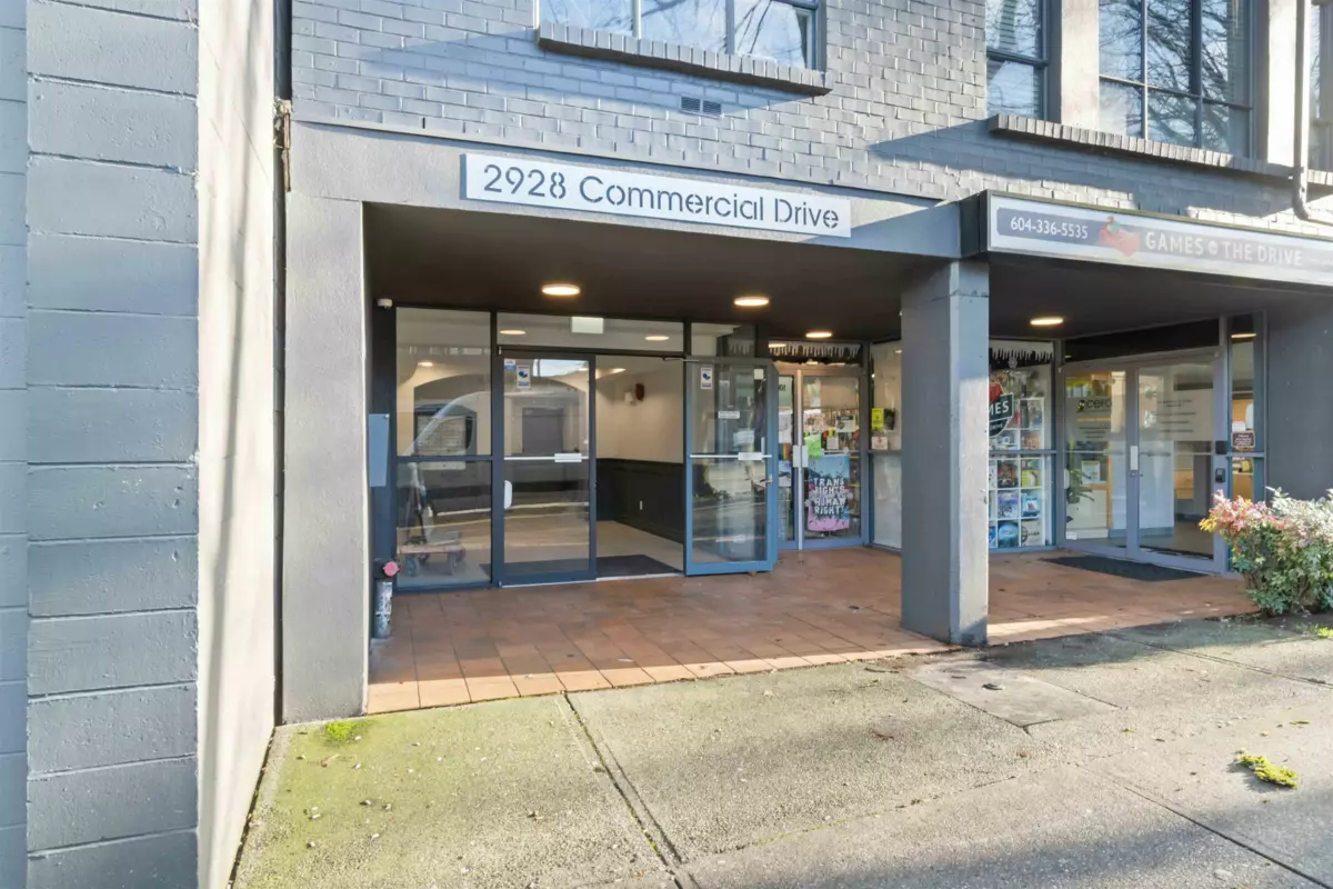 Exterior Rear Photo of 303 2928 Commercial Drive, Vancouver, BC
