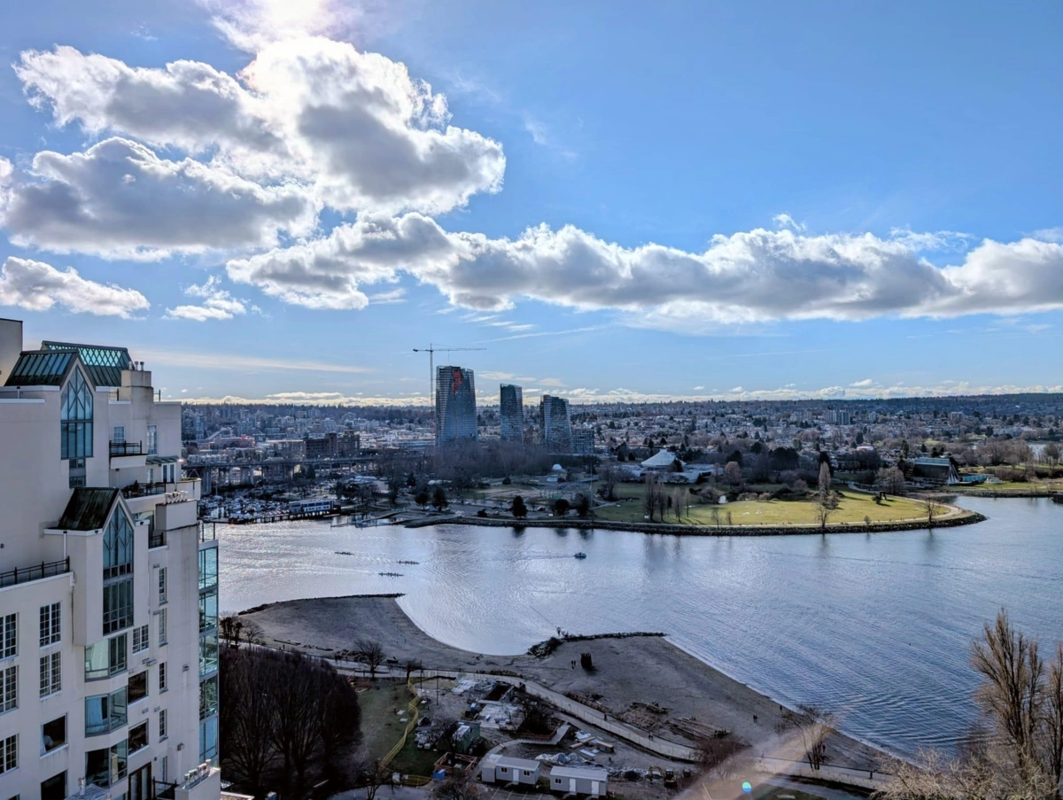 Exterior Rear Photo of 2106 1330 Harwood, Vancouver, BC