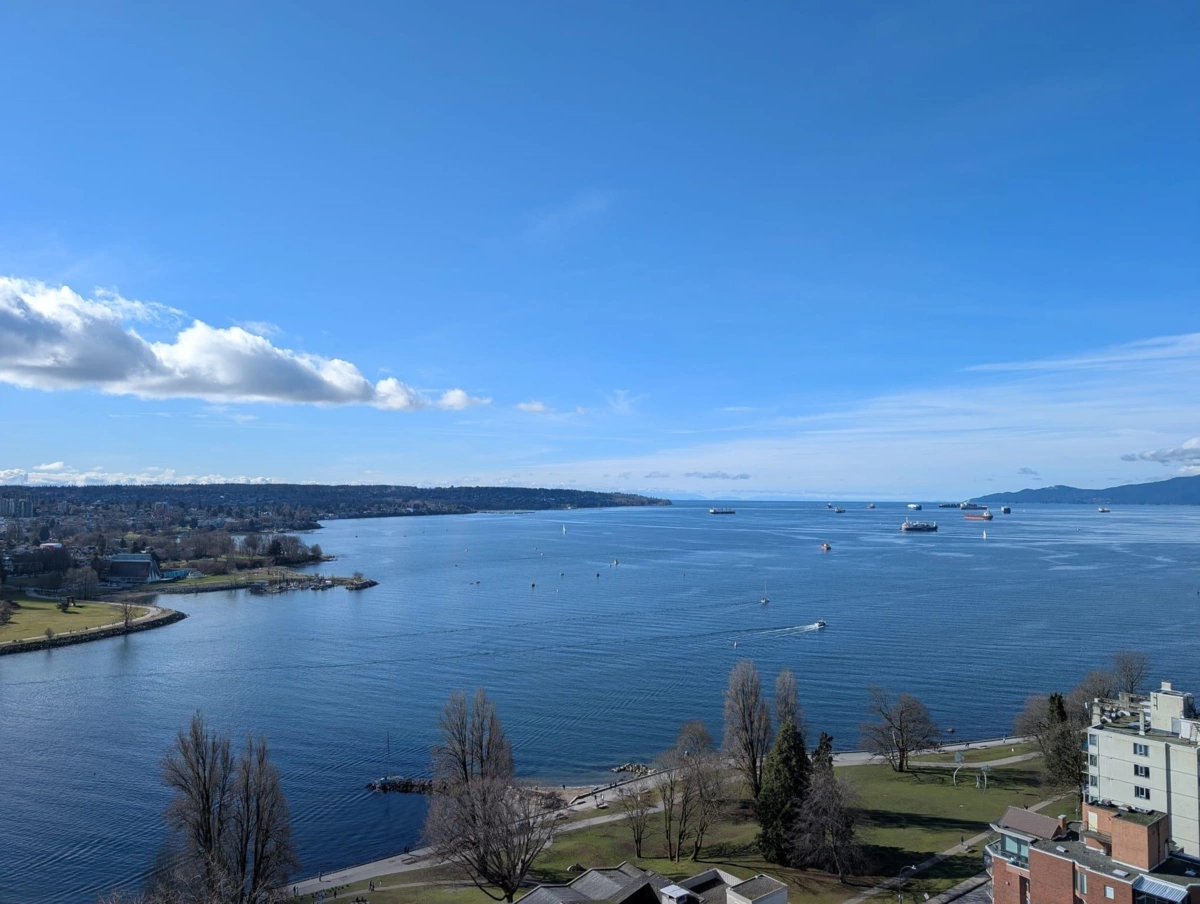 Living Room Photo of 2106 1330 Harwood, Vancouver, BC