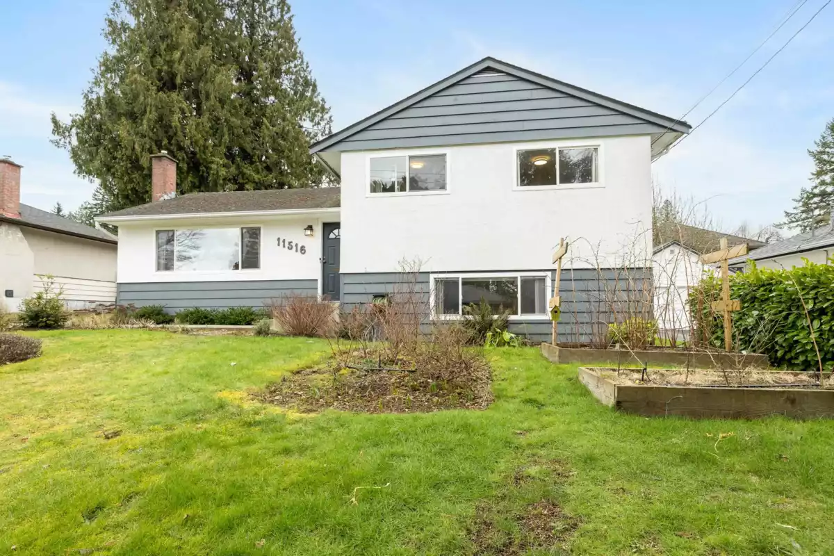 Exterior Rear Photo of 11516 97 Avenue, Surrey, BC