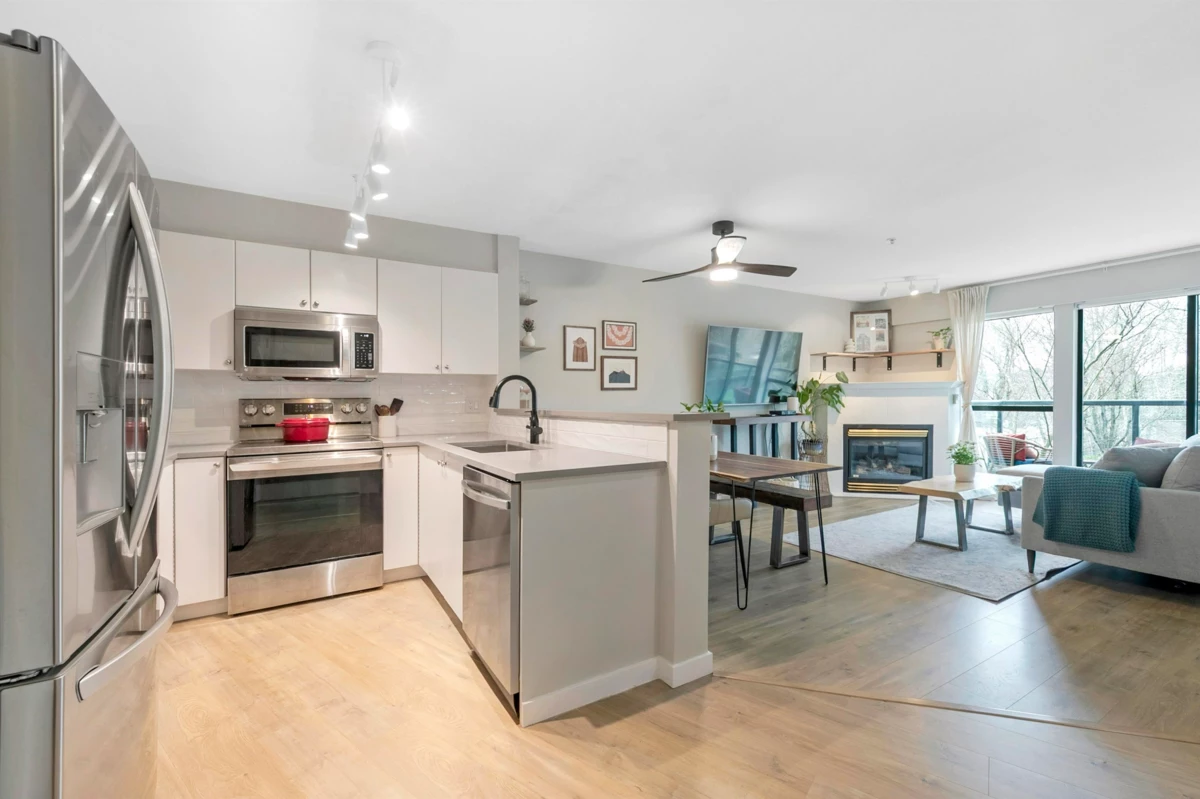 Exterior Rear Photo of 311 225 Newport Drive, Port Moody, BC