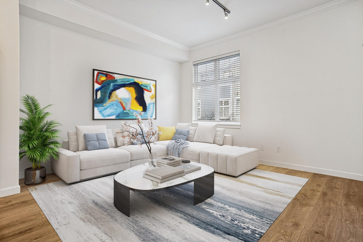 Exterior Rear Photo of 23 1111 Ewen Avenue, New Westminster, BC