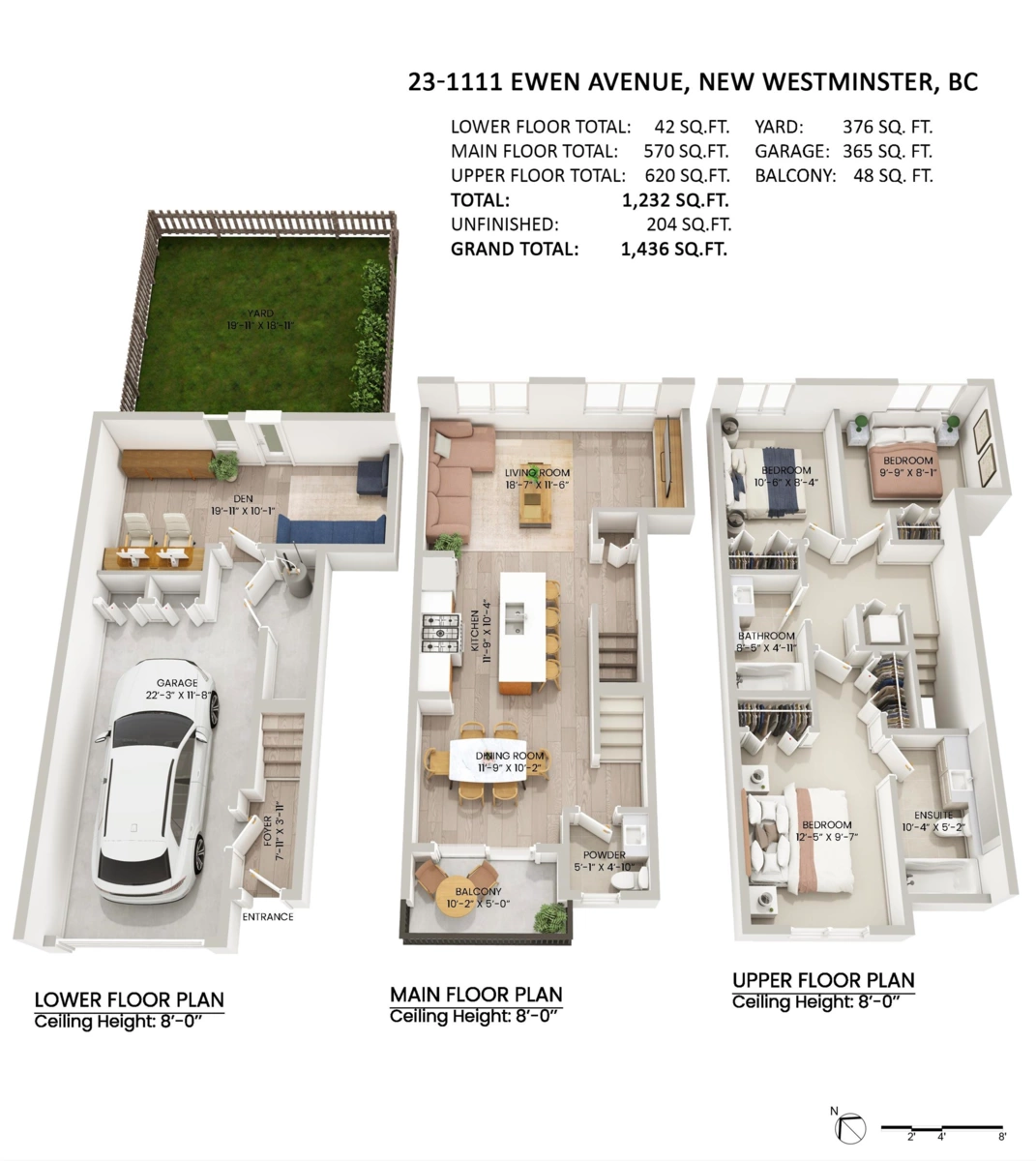 Laundry Room Photo of 23 1111 Ewen Avenue, New Westminster, BC