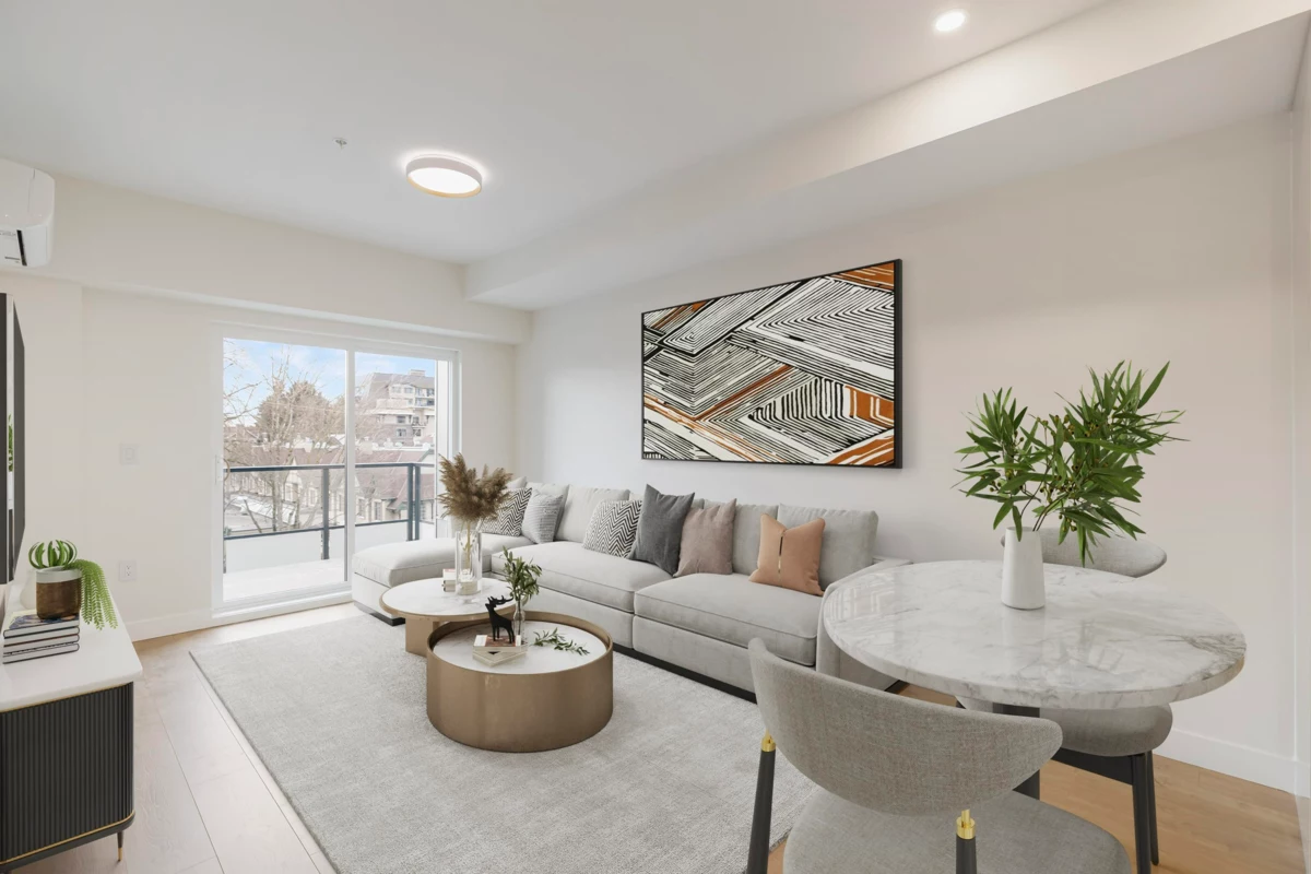 Exterior Rear Photo of 407 15353 17 Avenue, Surrey, BC