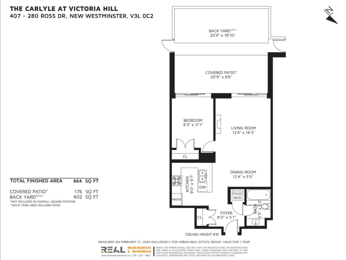 Garage Interior Photo of 407 280 Ross Drive, New Westminster, BC