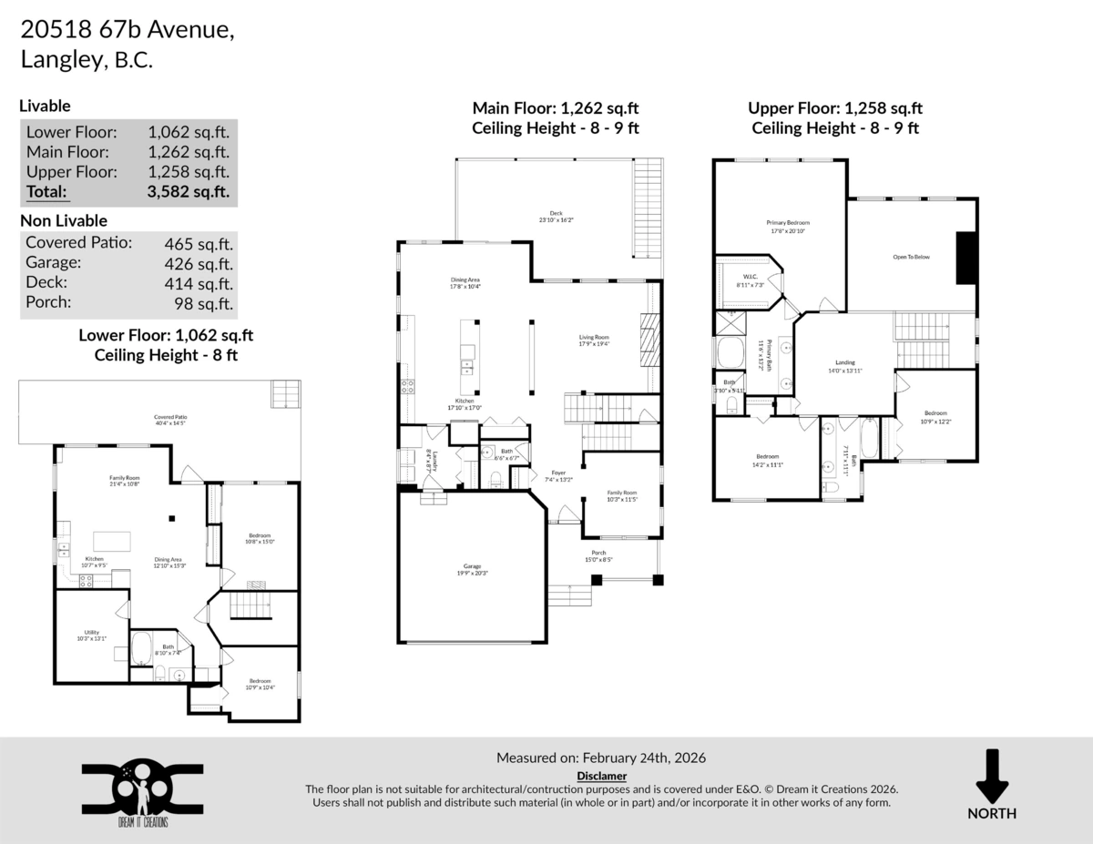 Exterior Rear Photo of 20518 67b Avenue, Langley, BC