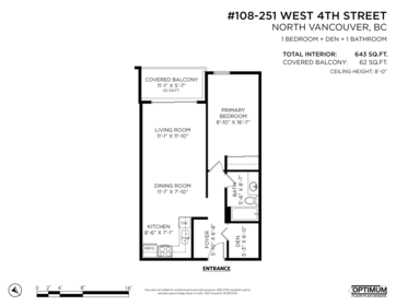 Guest Bathroom Photo of 108 251 W 4th Street, North Vancouver, BC