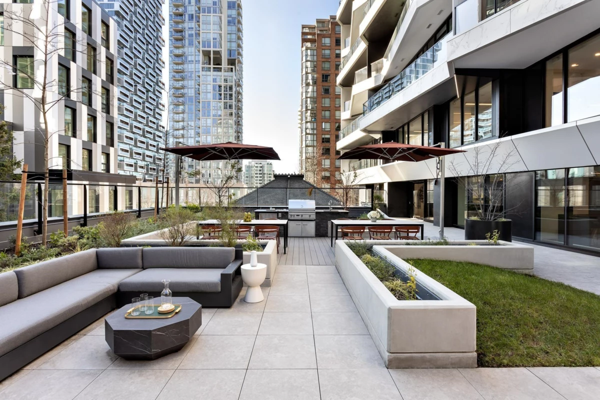 Basement Recreation Room Photo of 1504 889 Pacific Street, Vancouver, BC