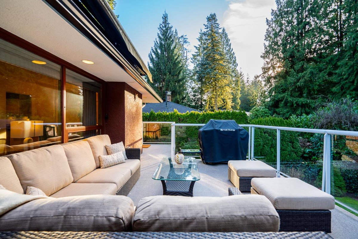 Exterior Rear Photo of 4695 Mapleridge Drive, North Vancouver, BC