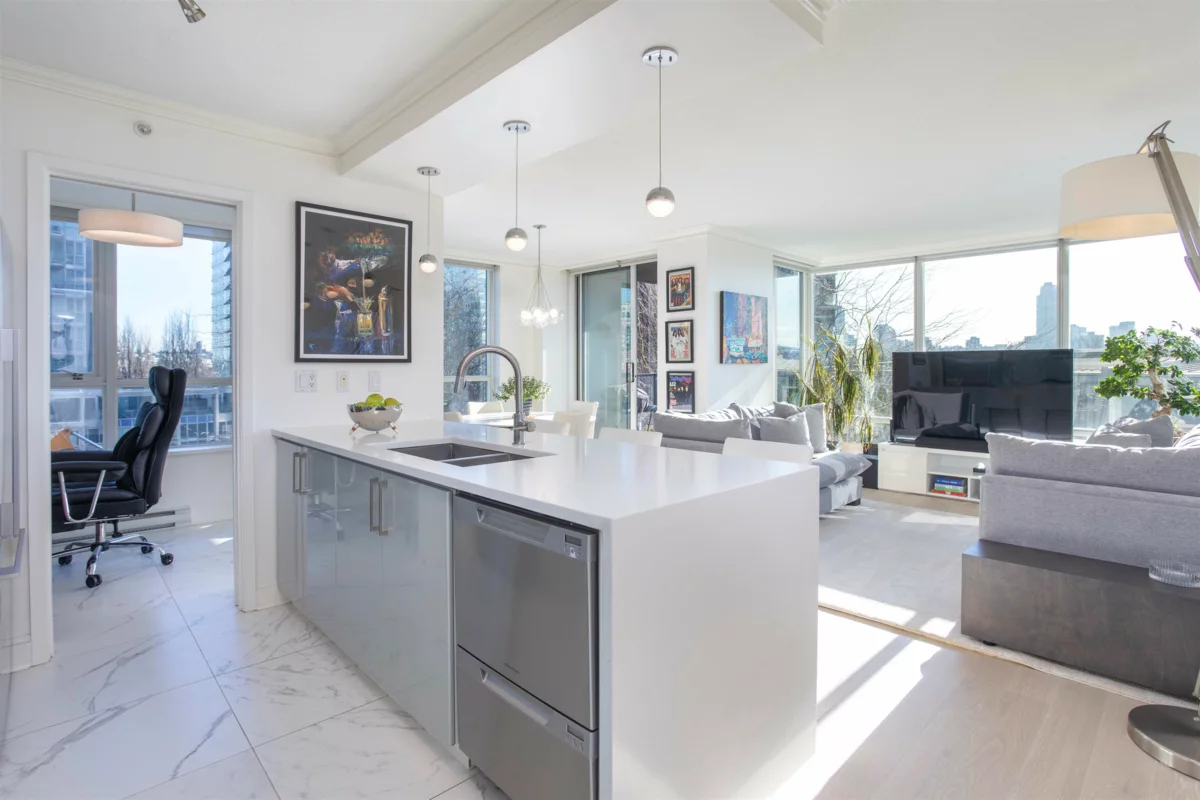 Exterior Rear Photo of 302 1438 Richards Street, Vancouver, BC