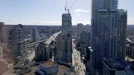 Outdoor Deck Photo of 2701 1188 Howe Street, Vancouver, BC