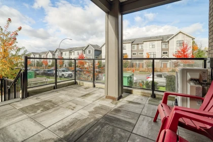 Backyard Photo of 110 20356 72b Avenue, Langley, BC