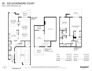 Playground / Recreational Area Near 20 323 Governors Court, New Westminster, BC