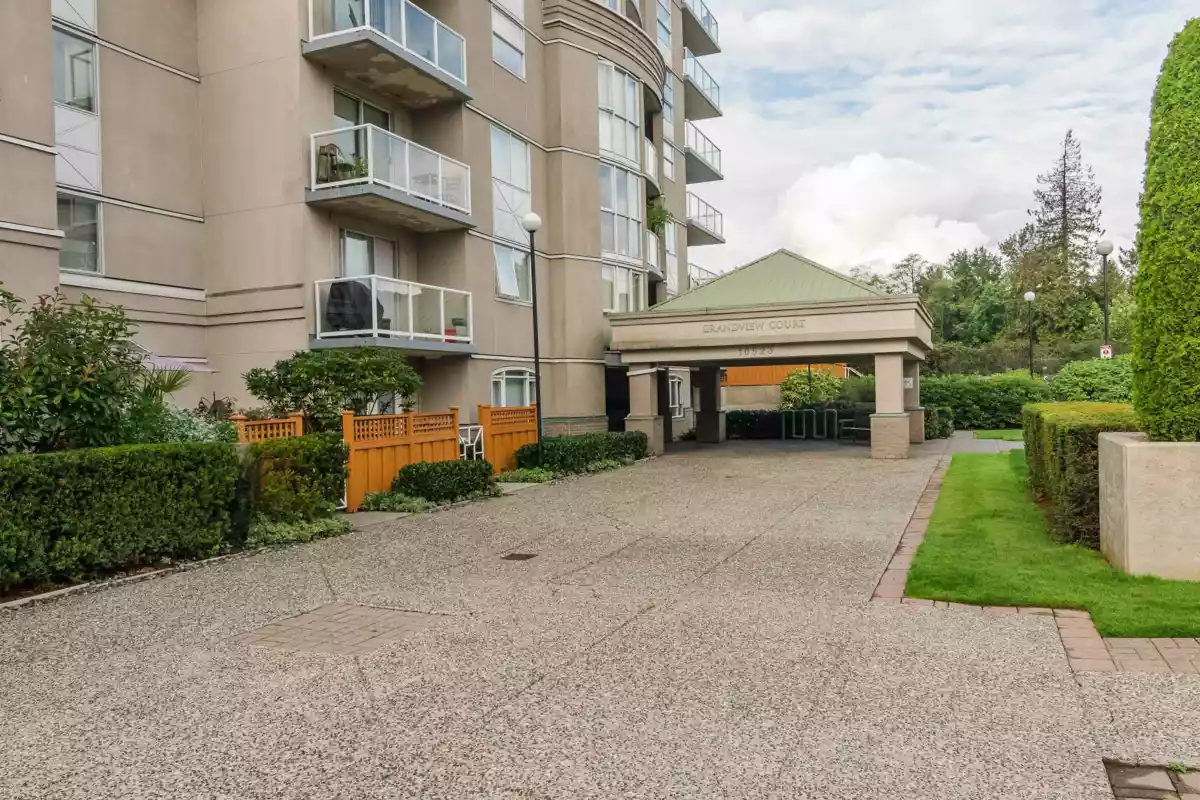 Exterior Rear Photo of 1301 10523 University Drive, Surrey, BC