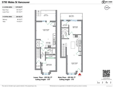 Playground / Recreational Area Near 5795 Wales Street, Vancouver, BC