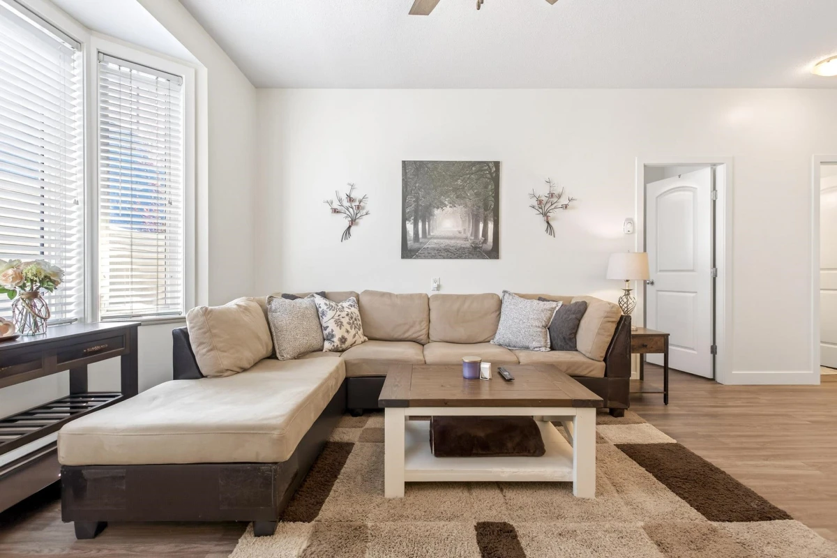 Living Room Photo of 22 32501 Fraser Crescent, Mission, BC