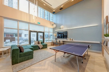 Basement Recreation Room Photo of 1801 6463 Silver Avenue, Burnaby, BC