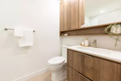 Powder Room Photo of 605 3596 Malsum Drive, North Vancouver, BC