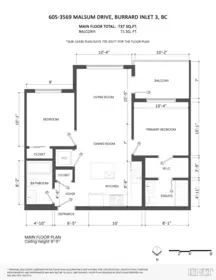 Street View Photo of 605 3596 Malsum Drive, North Vancouver, BC