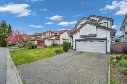 Aerial View of 707 Omineca Avenue, Port Coquitlam, BC