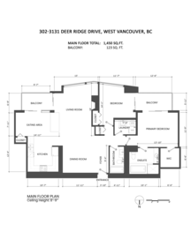 Powder Room Photo of 302 3131 Deer Ridge Drive, West Vancouver, BC