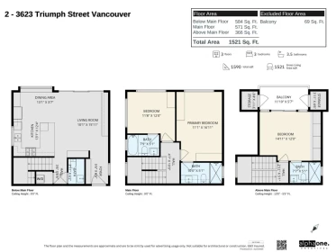 Garage Interior Photo of 2 3623 Triumph Street, Vancouver, BC