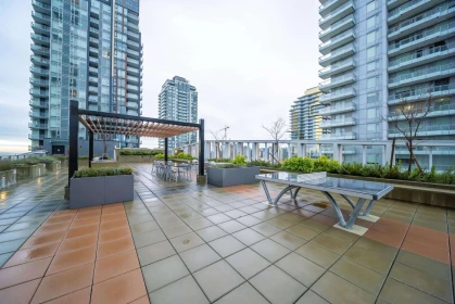 Outdoor Patio Photo of 702 4458 Beresford Street, Burnaby, BC