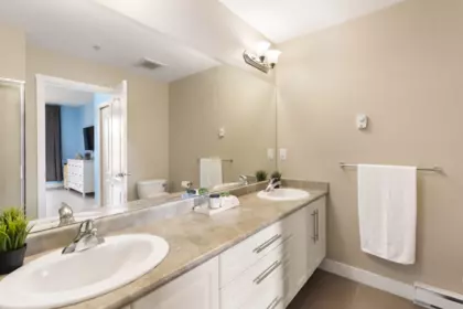 Guest Bathroom Photo of 320 2628 Maple Street, Port Coquitlam, BC