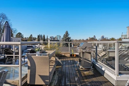 Outdoor Patio Photo of 404 888 W 13th Avenue, Vancouver, BC