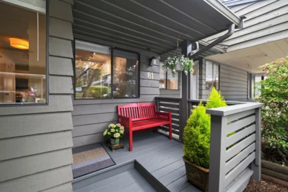 Outdoor Deck Photo of 81 1930 Cedar Village Crescent, North Vancouver, BC