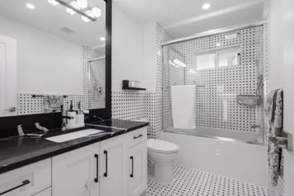 Powder Room Photo of 7096 E Brewster Drive, Delta, BC