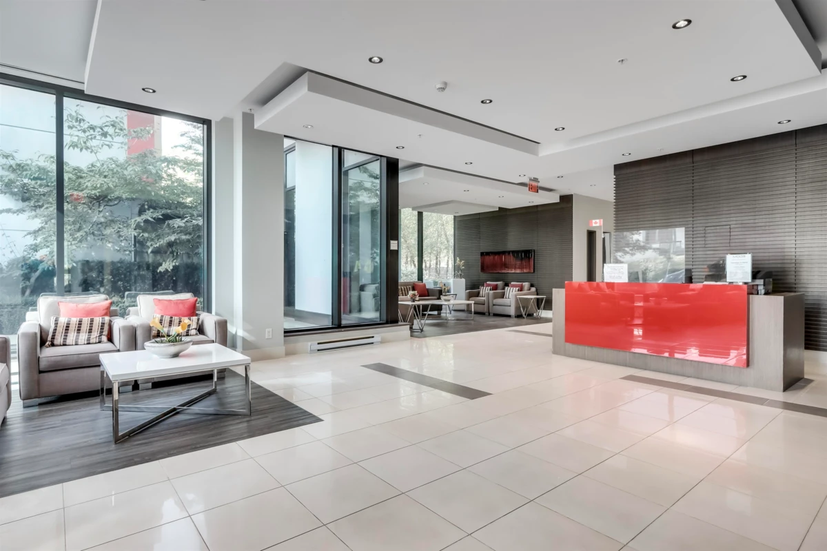 Living Room Photo of 802 6658 Dow Avenue, Burnaby, BC