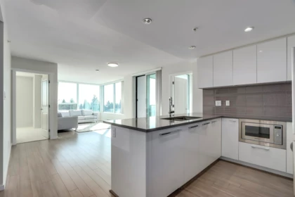 Kitchen Island Photo of 802 6658 Dow Avenue, Burnaby, BC