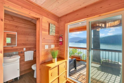 Outdoor Deck Photo of BLK D DL 355 Cascade Bay, Harrison Hot Springs, BC
