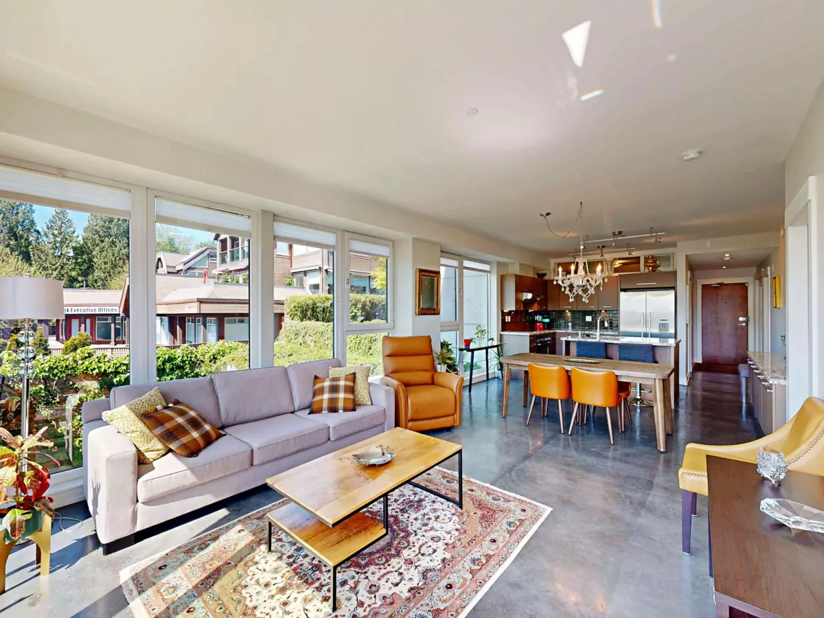 Family Room Photo of 201 650 Evergreen Place, North Vancouver, BC