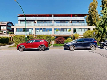 Aerial View of 201 650 Evergreen Place, North Vancouver, BC